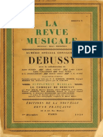 DEBUSSY Claude La Revue Musicale 1ere Annee Numero 2 Numero Special Consacre A Debussy Editions de La Nouvelle Revue Francaise Paris 1er Dece PDF