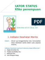 Indikator Status Kesehatan Wanita