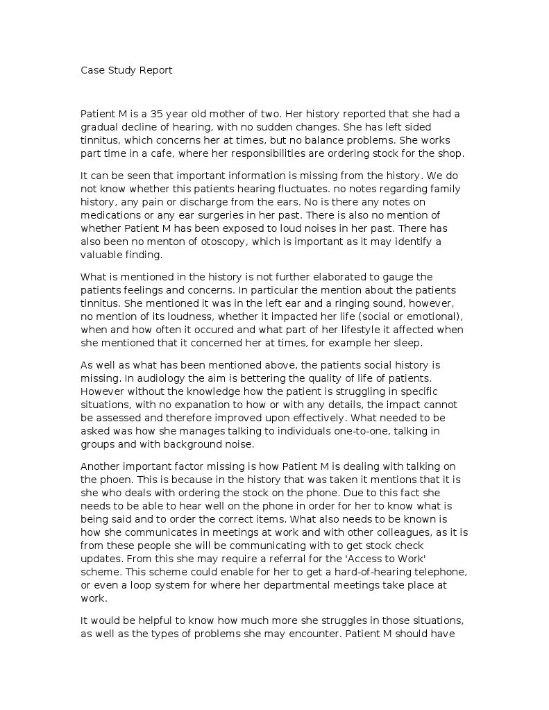 Case study otosclerosis picture