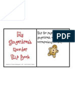 My Gingerbread Men Number Flip Book 1-20