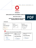 3831-IC-EL-30 INSTRUCTIVO TRABAJOS CON APOYO DE GENERADORES EN TERRENO Rev.0