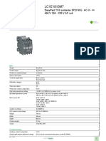 EasyPact TVS Contactors - LC1E1810M7 PDF