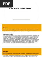 Sap Ewm Overview