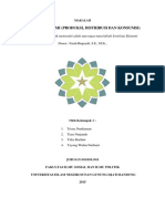 Proses Ekonomi Produksi Distribusi Dan K PDF