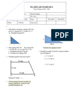 Matematika Ulangan Harian 1