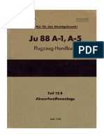 Ju 88 A-1, A-5 Flugzeug - Handbuch