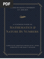 A Synthesis Paper On Mathematics and Nature by Numbers