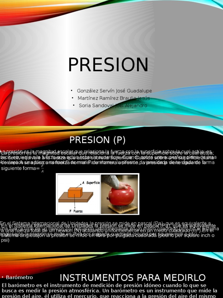 PRESION | PDF