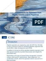Risk Analysis For HVL Pipeline