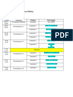 Jadwal Pertandingan Por Fikes 2019-2