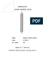 Makalah Asian Games