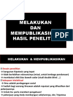 ETIKAPROFESI Melakukan DAN MELAPORKAN PENELITIAN