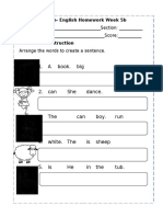 Grade 1 English Lesson