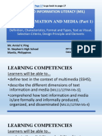 Mediaandinformationliteracymil Textinformationandmediapart1 170907011110 PDF