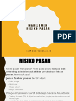 Manajemen Risiko Pasar Juli 2018