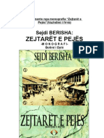 Fragmente Nga Monografia 'Zejtarët e Pejës' (Vazhdimi I IV-të)