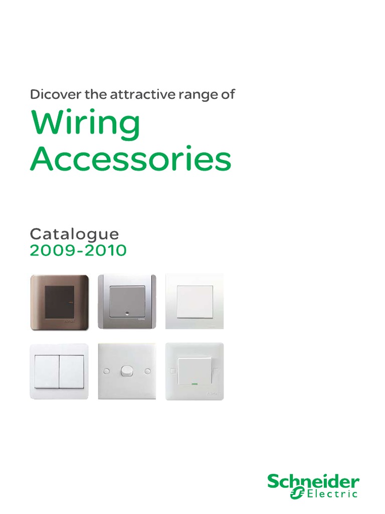 Wiring Accessories Catalogue PDF Ac Power Plugs And Sockets