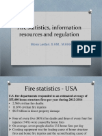 Fire - Statistics and Regulations PDF