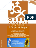 QX Weekly Meeting Poster