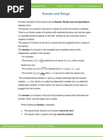 Download Math Worksheet-Domain and Range by EducareLab SN45287514 doc pdf