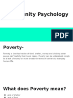 Community Psychology