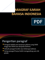 Syamsul Rijal, M.Hum 3 PARAGRAF BAHASA INDONESIA