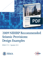 FEMA P-751 - 2009 NEHRP Recommended Seismic Provisions Design Examples PDF