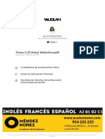 Didáctica E.F Tema 2 PDF