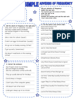 Adverbs of Frequency