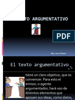 El Texto Argumentativo