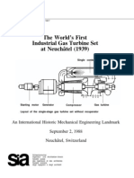 The World's First Industrial Gas Turbine Set at Neuchâtel (1939)