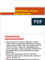 Kepemiminan Dalam Organisasi