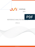 SYSTUS RefManAnalysisVol3 en PDF