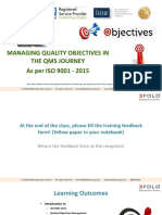 QMS Objectives MGT PDF