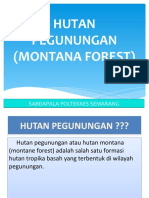 OPTIMALKAN HUTAN PEGUNUNGAN