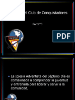 3 - Filosofía Del Club de Conquistadores