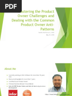 Mastering The Product Owner Challenges and Dealing With Product Owner Anti Patterns