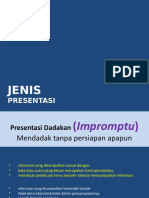 JENIS Presentasi Pertemuan 9