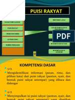 Puisi Rakyat Powerpoint