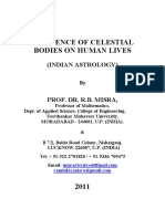 Influence of Celstial Bodies On Humans PDF