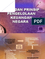 Asas Dan Prinsip Pengelolaan Keuangan Ne