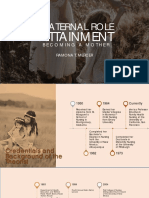 Maternal Role Attainment Ramona T. Mercer PDF