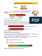 Exercícios resolvidos (números racionais)