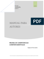 Manual Ajustado Comportamental CSJ PDF