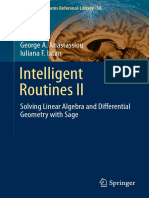 Intelligent Routines II - Solving Linear Algebra and Differential Geometry With Sage