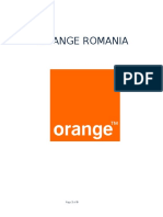 Analiza Swot A Organizatiei Orange Romania