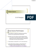 C V P Analysis