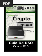 Crypto_X10 - Guia de uso Versao1.2