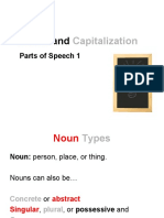 Noun Types and Capitalization Lesson