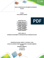 Etapa 3 - Selección de Alternativas de Tratamiento de Residuos Sólidos PDF